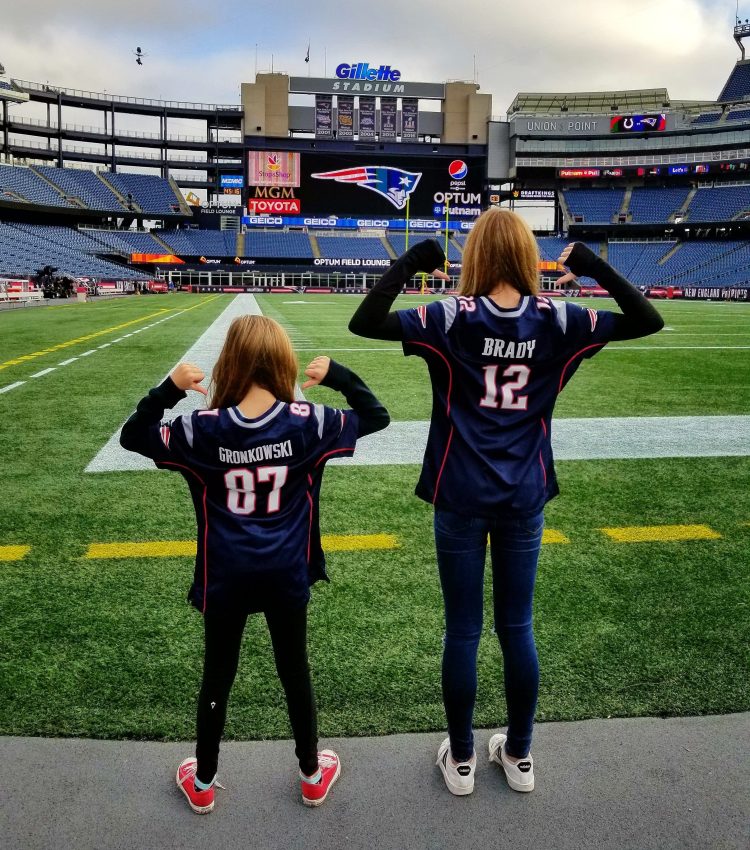 Gillette Stadium Field before the New England Patriots vs Colts Game